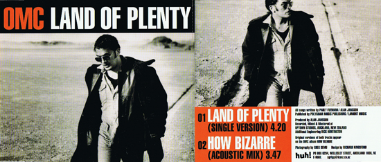 Land Of Plenty sleeve